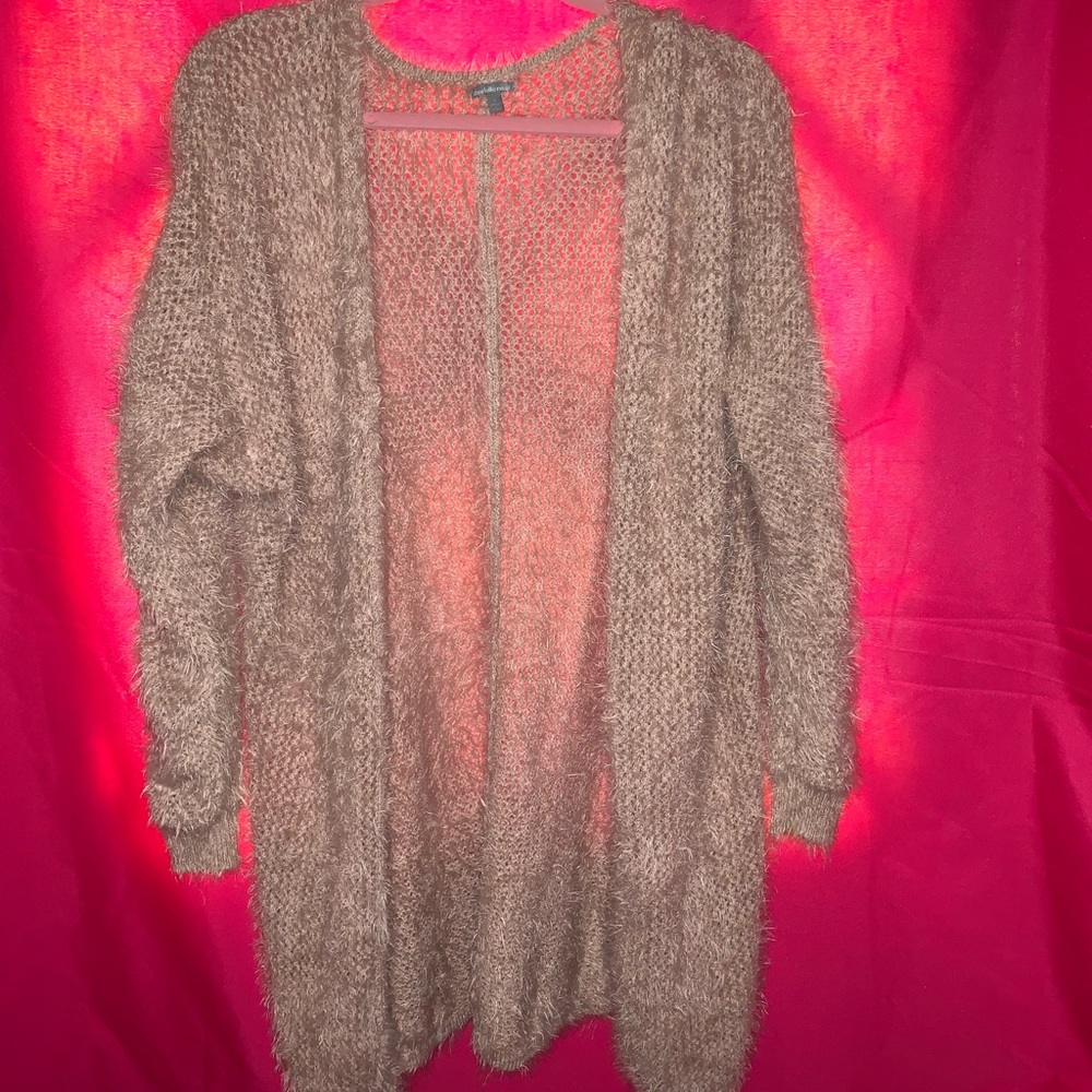 Charlotte Russe Fuzzy Cardigan